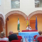 Presentación en la Feria del libro de Marbella. 12-08-14.