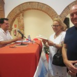 Presentación en la Feria del libro de Marbella. 12-08-14.